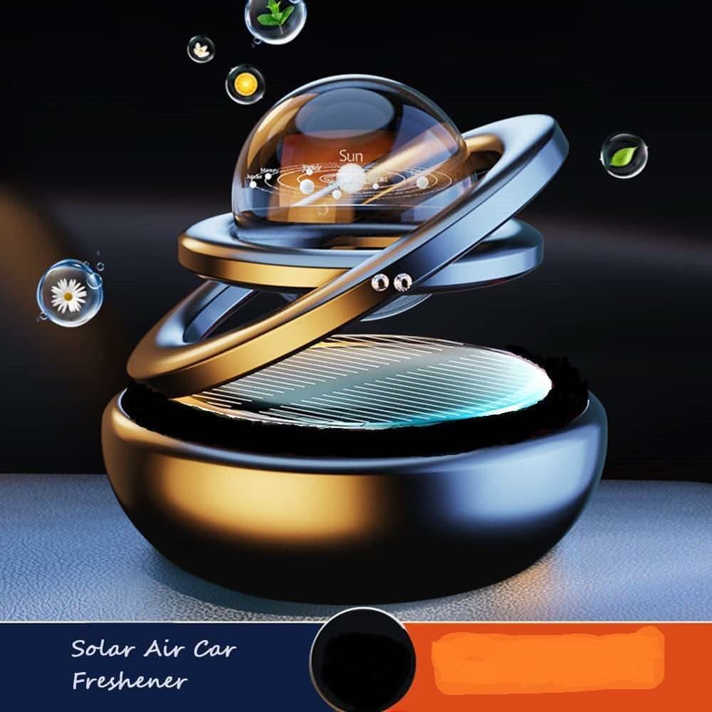 Crystal Star Solar Rotating Car Air Freshener - Raffa Store