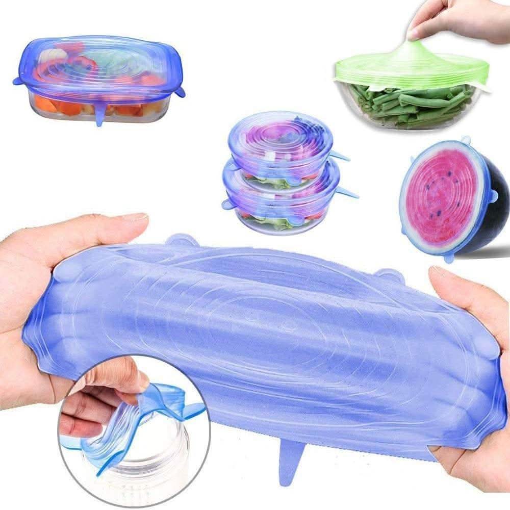 Reusable Silicone Stretch Lids - Raffa Store
