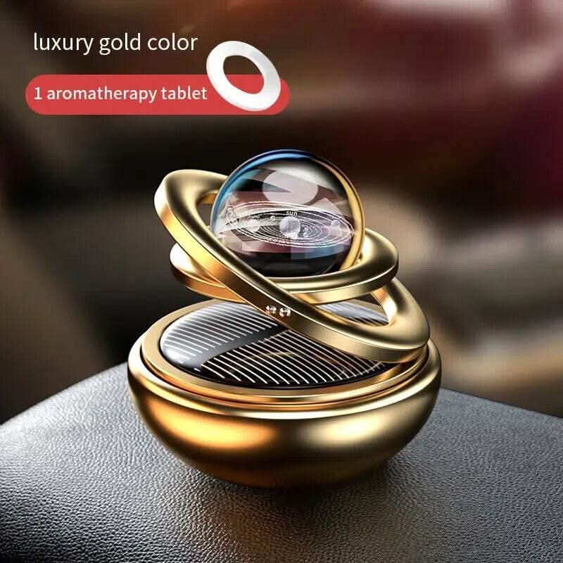 Crystal Star Solar Rotating Car Air Freshener - Raffa Store