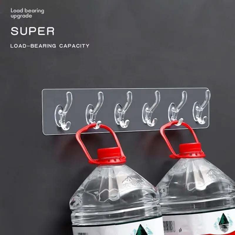6 Hook Wall Hanger- Heavy Duty - Raffa Store