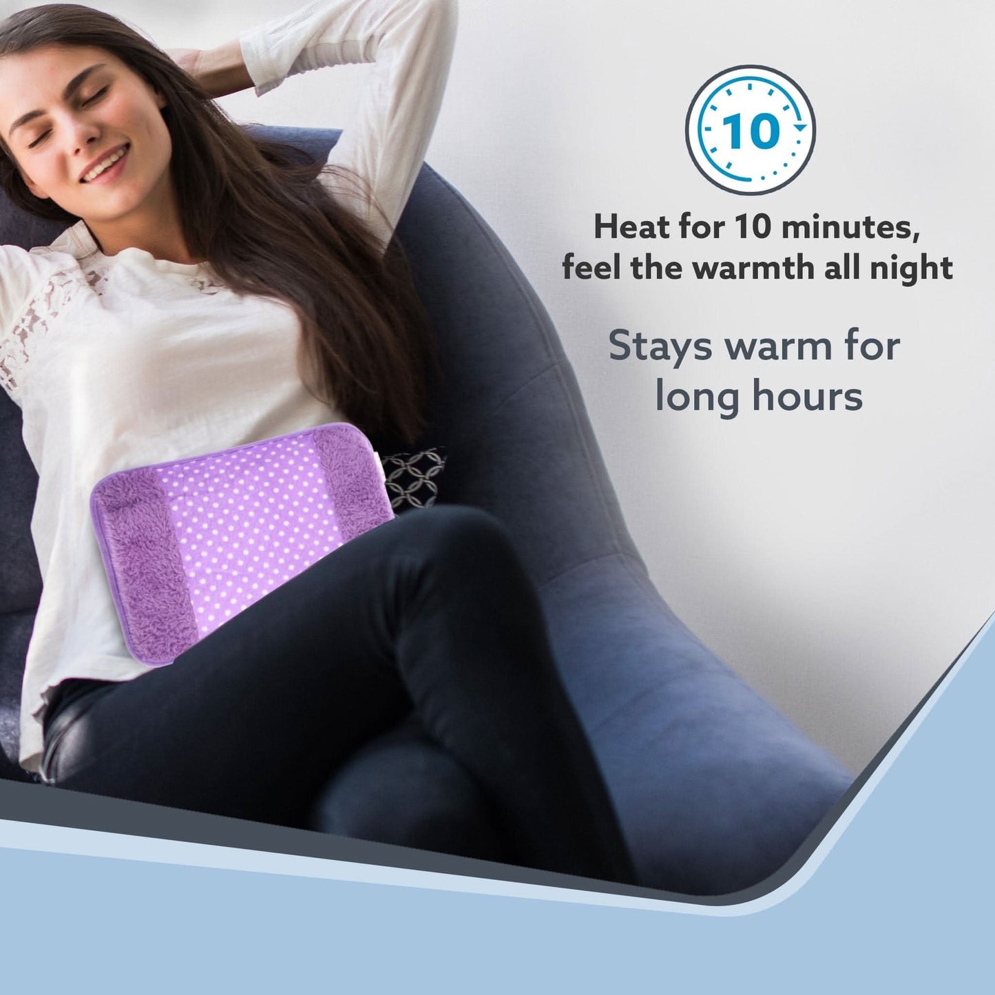 Electric Hot Water Bag- Pain Relief Heating Pad