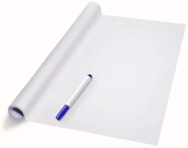 Whiteboard/Chalkboard Sticker Roll +1 Free Marker/5 Chalks - Raffa Store