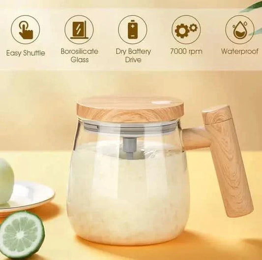 Self Stirring Mug 400ml, Electric Auto Mixing Cup