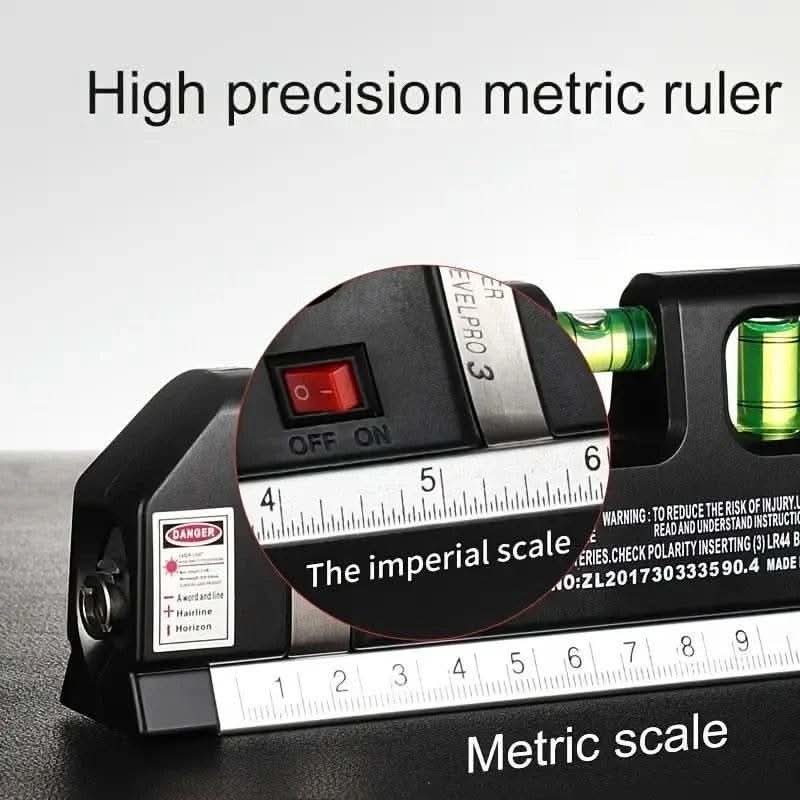 Laser Level with Built-in Tape – USA Imported - Raffa Store
